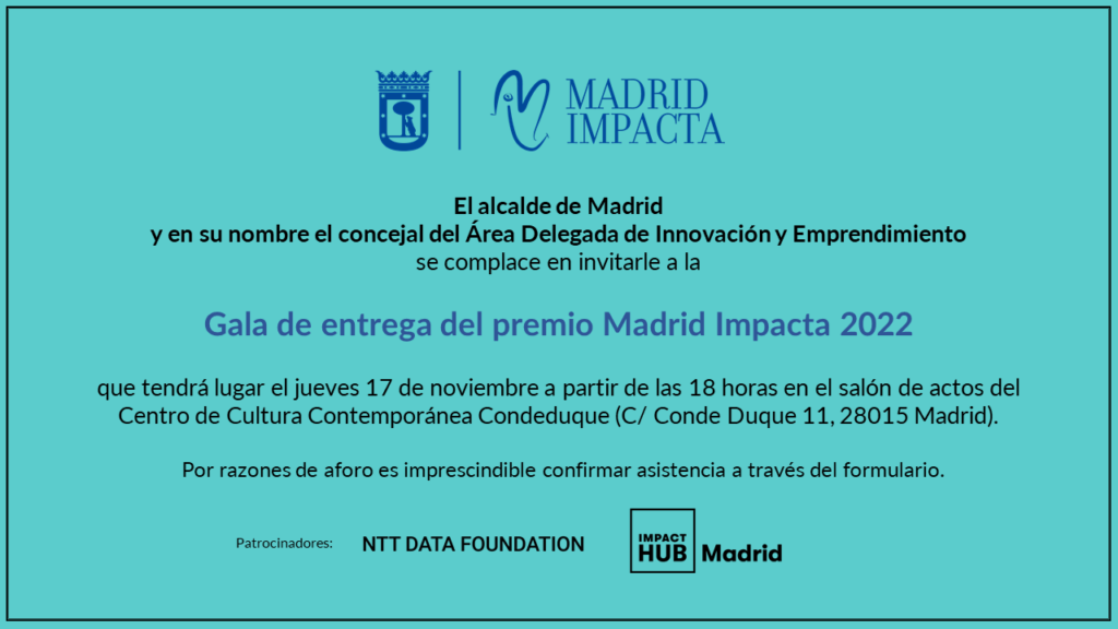 premio Madrid Impacta 2022