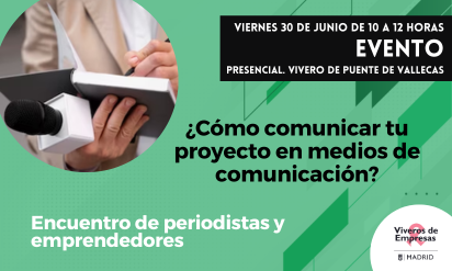 comunicar tu proyecto en medios de comunicación